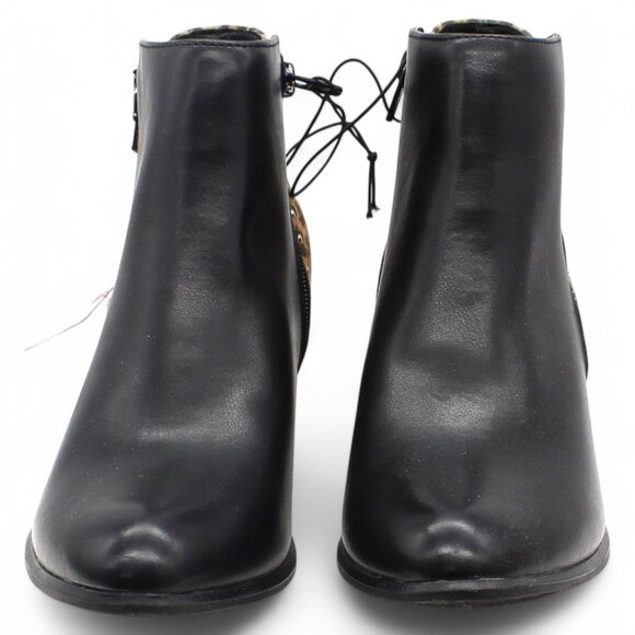 Esprit Tonya Ankle Boots, Black Leopard, Women's - Picture 2 of 8